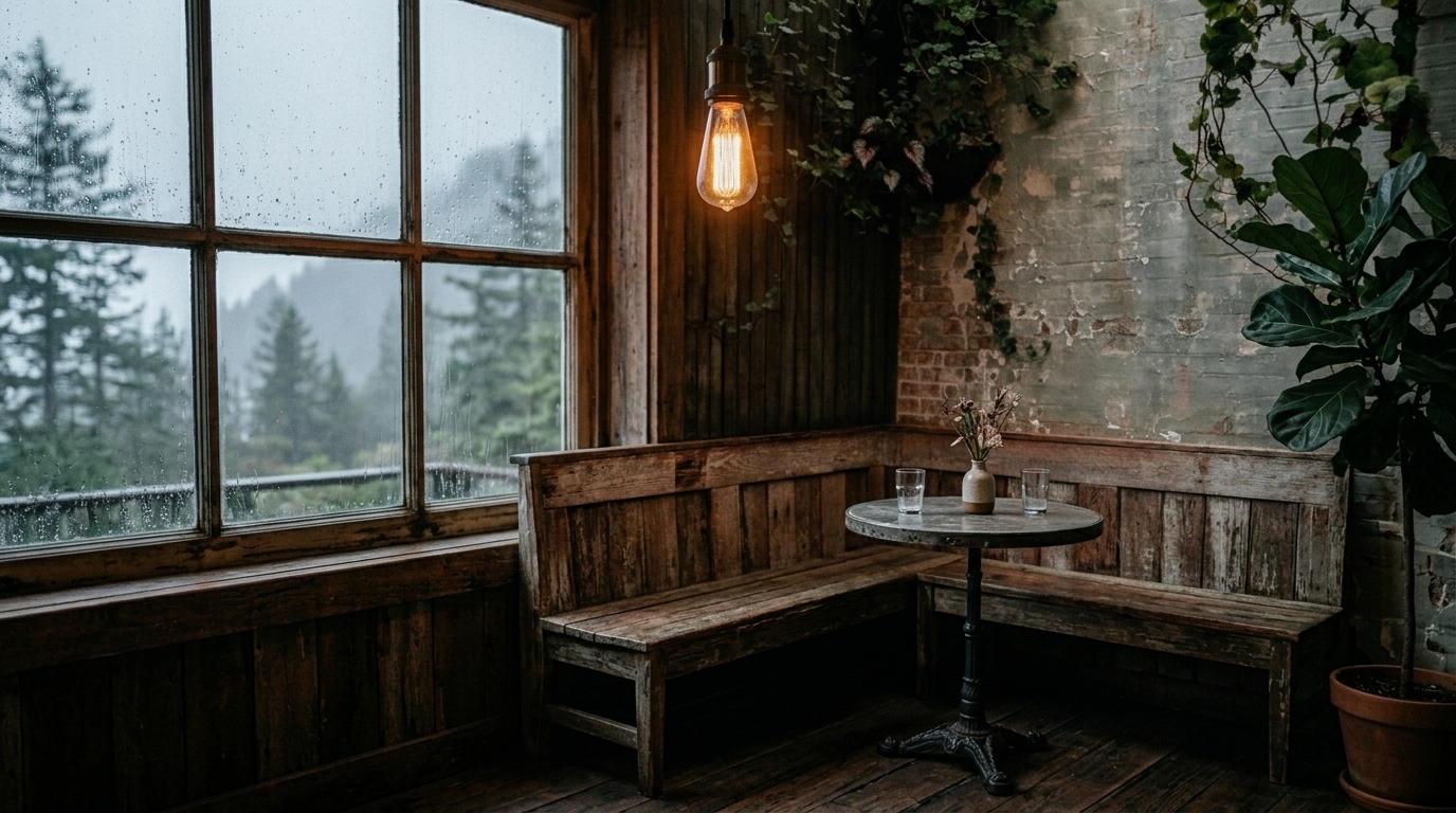 Cozy Corner Booth
